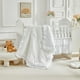 thumbnail image 3 of Juego de ropa de cama Flysheep para cuna con mechones, 3 piezas, 86 x 109 cm, blanco, 3 of 7
