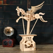 3D Puzzles Adults Crafts To Build Mechanica Pegasus DIY Wooden Model Kits Christmas Gifts For Women