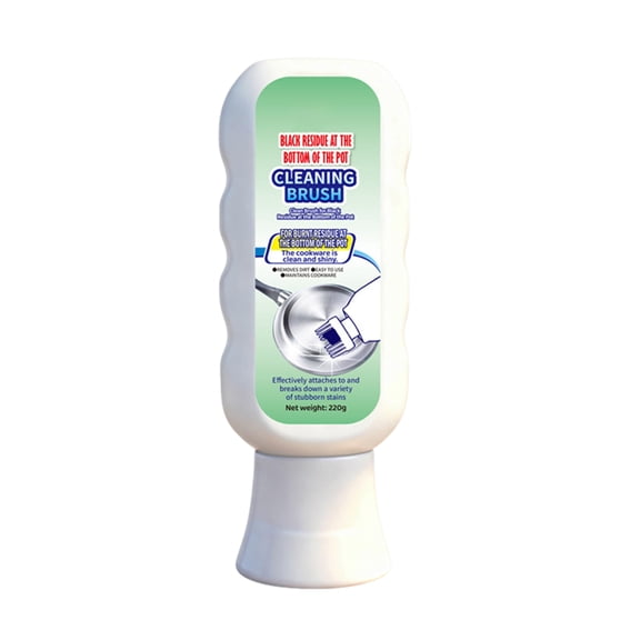 Pot Bottom Black Grime Cleaner, Powerful Stain Remover for Cookware, Restores Shine to Burnt Pots & Pans