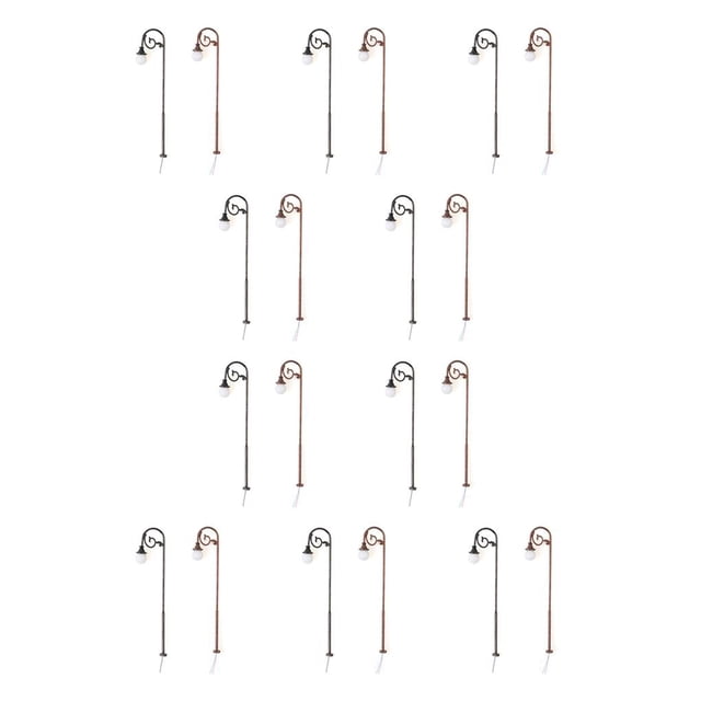 Matsuzay Luz de paisajismo con , poste de lámpara de jardín, arquitectura contemporánea DIY, modelos de luces de un solo cabezal para el Type1 NO1