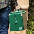 thumbnail image 3 of Foster & Rye Metal Vintage Outdoor Cooler for Beer Bottles, Soda Cans Green, 3 of 4