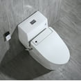 thumbnail image 3 of woodbridge t-0008 luxury bidet toilet, elongated one piece toilet with advanced bidet seat, smart toilet seat with temperature controlled wash functions and air dryer, 3 of 15