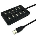 thumbnail image 3 of Seitruly Hub USB 2.0 Interruptores Individuales Adaptador USB-A 10 Puertos, 3 of 6