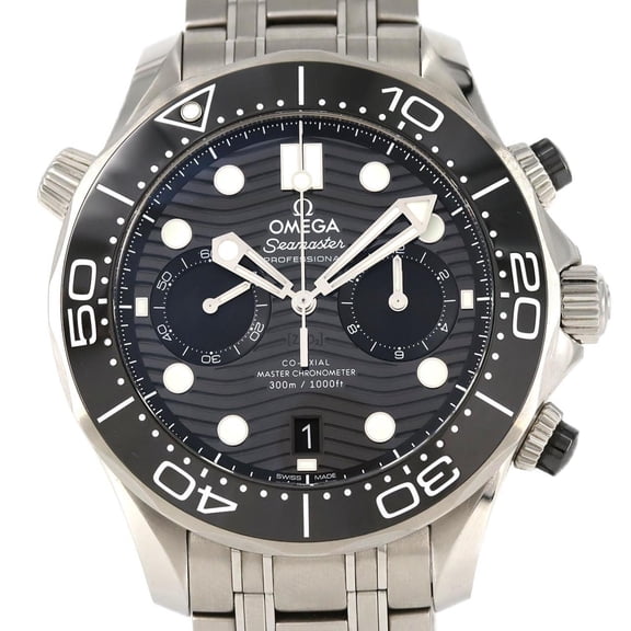 Pre-Owned Omega Seamaster Diver 300M Chronograph 210.32.44.51.01.001 Stainless Steel Automatic...