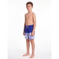 thumbnail image 2 of Ocean Gear Boys Print 6 inch Swim Trunk with Compression Liner , Sizes 4-18, 2 of 4