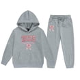 thumbnail image 4 of Outfit for Girls Girls Sets Children's Middle And Older Children's Long Sleeved 2025 New Year's Print Hooded Top Sweater Pants Set, 4 of 4