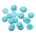 thumbnail image 2 of 20x Turquoise Domed Cabochons 10mm fit Jelry Making Settings, 2 of 8