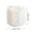 White, variant on Rotating Pen Holder, 360 Degree Desk Organizer with Multi Compartments for Office Supplies, Stationery, and Makeup Brushes