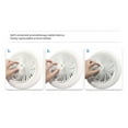 thumbnail image 7 of Yoofe Ceiling Fans with Lights and Remote,3 Colors 3000K-6500K Dimmable LED Light Bulb Fan Screw in Ceiling Fan for Bedroom,Kitchen,Storage Room,Wireless Small Ceiling Fans with Lights-Grey, 7 of 7