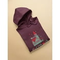 thumbnail image 3 of Storybook Style Xmas Cabin Hoodie Women -Image by Shutterstock, Female Medium, 3 of 4