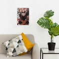 thumbnail image 5 of My Hero Academia Wall Art Canvas Posters, Anime Poster 11.8*7.8 Inch, Wall Artwork Decor For Dorm Home Bedroom Living Room Office Kitchen Farmhouse Decoration, 5 of 8