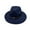 Navy, variant on ZHENHONG Tea Party Hats for Women Fashionable Fedoras Women Dress Hat Baseball Caps Hats Fascinators Hats for Women