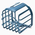 thumbnail image 1 of Toilet Paper Basket Wall Mounted Basket Bathroom Accessories Toilet Paper Holder Wall Mounted Toilet Paper Basket Heavy Duty Bathroom Storage Rack For Household, 1 of 4