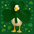 thumbnail image 5 of St. Patrick's Day Porch Goose Outfit, 1 Pack Green Shamrock Clover Costume for 23''/17'' Lawn Goose Statue, St Patricks Day Decorations for Yard Patio Outdoor Decor, Holiday Goose Clothes, 5 of 7