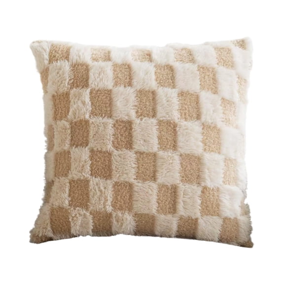 Comfortable Lint Beauty Pillow, Three Dimensional Craftsmanship, Soft Fuzzy Fabric, Perfect for Living Room or Sofa, Ideal for Home Decor Enthusiasts