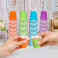 thumbnail image 7 of 600 Count 2 oz Plastic Shot Glasses, Mini Disposable Shot Cups, 2 oz Assorted Color Shot Cups for Parties, Shooting Games, 7 of 7