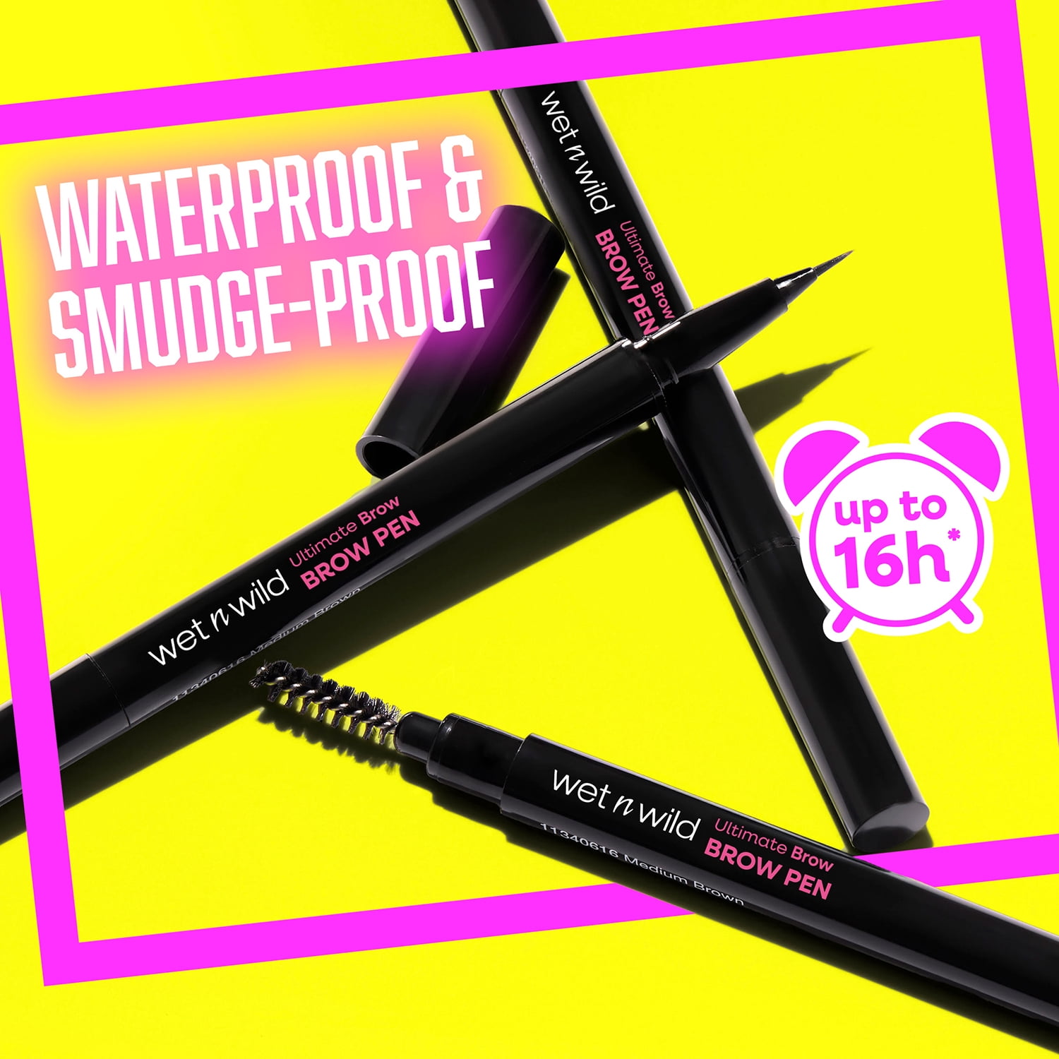 Wet n Wild Ultimate Brow Pen Dark Brown 0.017 fl oz