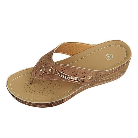

Huanghuaa Women s Summer Fashion Solid Color Hollowed Out Drill Clip Toe Slippers Casual Comfort Lightweight Non Slip Shoes S Slipper for Women