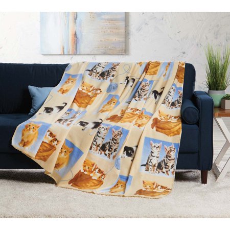 Cuddly Kittens Fleece Blanket