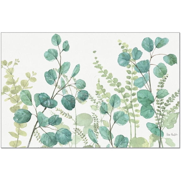 Counterart Paper Placemat, Greenery, 24-Pack
