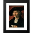 thumbnail image 2 of Albrecht Dürer 14x18 Black Modern Framed Museum Art Print Titled - Portrait of Bernhart Von Traveling (1521), 2 of 5