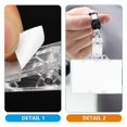 thumbnail image 4 of 20Pcs Self-adhesive Spring Clips Self Adhesive Photo Clips Tapestry Wall Hanging Clips, 4 of 4