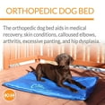 thumbnail image 5 of K&H Pet Products Coolin' Comfort Bed Blue Large 32 X 44 Inches, 5 of 9