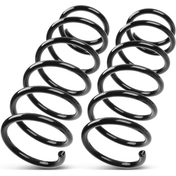 A-Premium 2Pcs Front Suspension Coil Spring Set Compatible with Mazda CX-7 2010-2012, CX-9 2007-2015 2.5L 3.7L, Driver and Passenger Side, Replace# TD1128011, TD1134011A