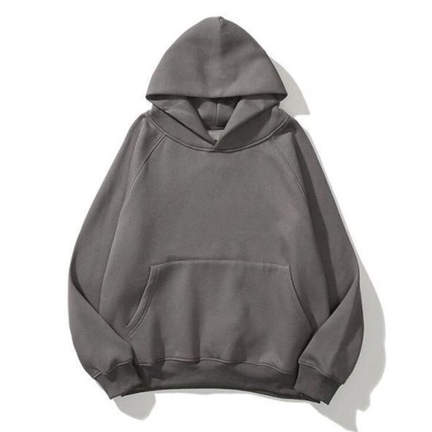 Sudadera con capucha con estampado de hojaldre personalizada, cuello simulado, gran tamaño, poliéster liso personalizado, sudadera en blanco de peso pesado, sudaderas con capucha unisex