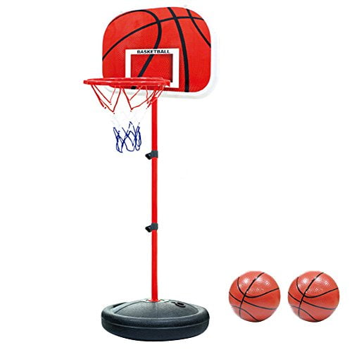 Pellor 170cm Adjustable Basketball Back Board Stand & Hoop Set For Children Kids (170cm) by Pellor
