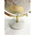 thumbnail image 2 of Blanc et Or sur le Globe de Stand, 2 of 6