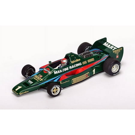Lotus 80 n.1 Test Car 1979 Mario Andretti Model Car in 1:43 Scale by Spark