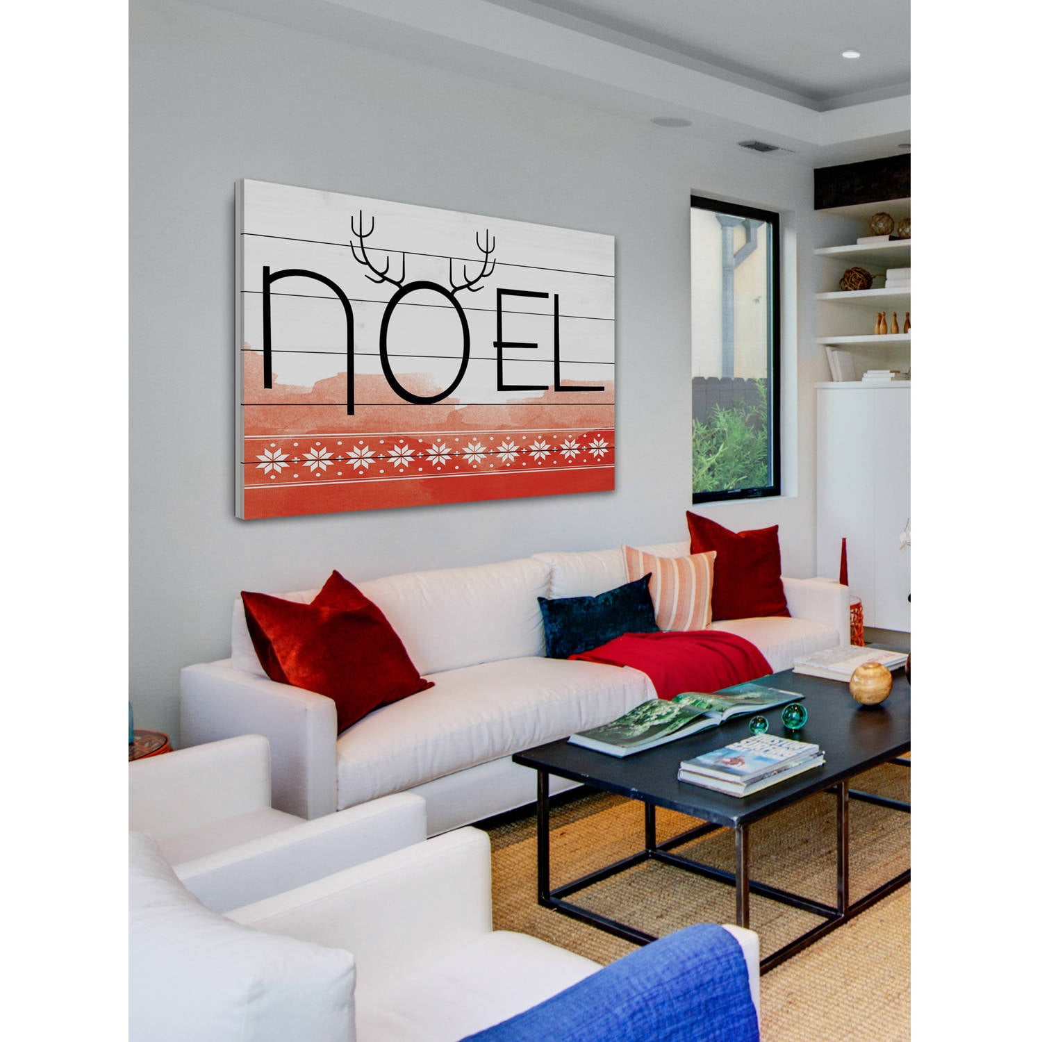 Marmont Hill "Noel" by Diana Alcala Painting Print on White Wood