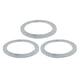 thumbnail image 1 of EeaseMX 3 anillos de sellado prácticos de silicona y acero inoxidable para tapa de taza aislante (diámetro exterior: 5,15 cm, diámetro interior: 3,8 cm, grosor: 0,2 cm), 1 of 7
