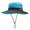 Blue, variant on LAST CLANCE SALE! 6 Packs Outdoor Sunscreen Travel Sun Hat Horsetail Hat Women's Anti Ultraviolet Wide Brim Fishing Hat