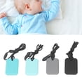 thumbnail image 1 of Collar para morder mordedor con colgante elimina el estrés elástico reduce la ansiedad collar para masticar sensorial 4 piezas de silicona suave de grado alimenticio para ANGGREK Otros, 1 of 8