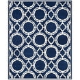 thumbnail image 3 of Safavieh Chatham 6' X 9' Hand Tufted Wool Rug in Dark Blue and Ivory, 3 of 6