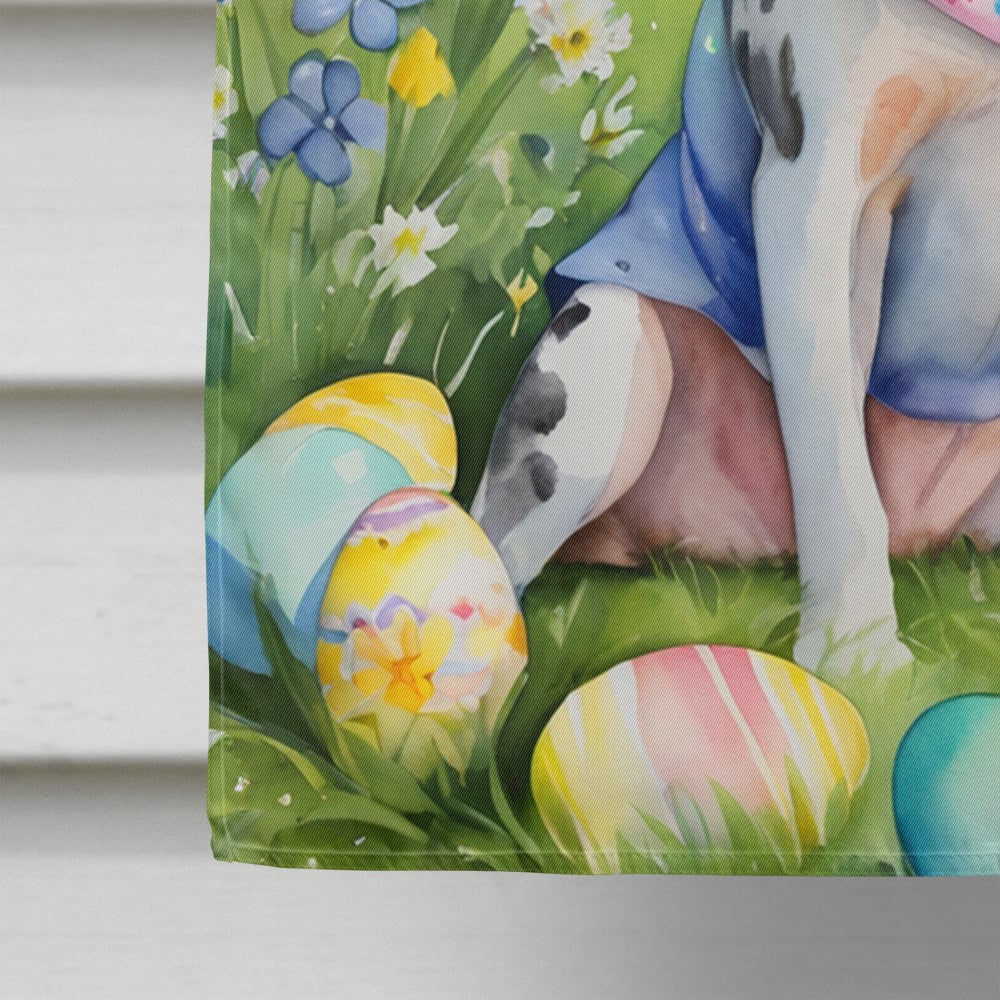Catahoula Easter Egg Hunt House Flag 28 in x 40 in