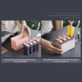 thumbnail image 4 of 4 Cell Frozen Ice Block 4 Cell Molds Ice Cream Trays for DIY Jelly Chocolate Reusable Popsicle Makers, 4 of 9
