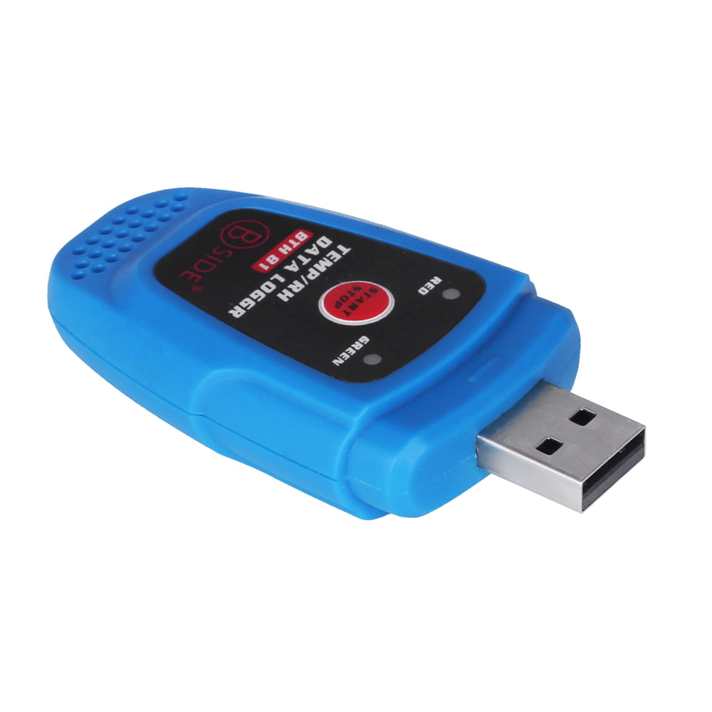 Temperature Humidity Data Logger Recorder Storage Thermometer Hygrometer USB BSIDE BTH81 Model