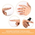 thumbnail image 2 of Oval Finger Splints, 5PCS Oval Trigger Finger Splint for Trigger/Arthritis/Straightening, Trigger Finger Brace-Size 6,7,8,9,10, 2 of 5