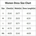 thumbnail image 3 of Bintarealwax Women Floral Embroidery Dress Sheer Mesh Tulle V Neck Wedding Party Prom Evening Dress, 3 of 3