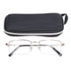 thumbnail image 1 of Gafas fotocromáticas de media montura, gafas de bloqueo de luz azul, gafas de lectura, gafas de lectura de moda, probadas profesionalmente, 1 of 5
