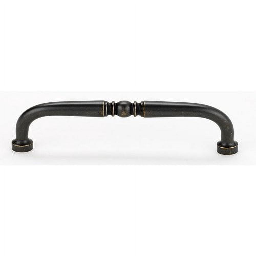Alno A702-6-PB Traditional 6" Cabinet Pull Polished Brass
