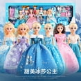 thumbnail image 2 of Princess Lissa & Elsa 5-Piece Extra Large Doll Set with Light-Up Gift Box – Includes 25 Accessories, Makeup Bag, Musical Castle & Flashlight Wand – High-Quality, Durable Toys for 4-6 Year Old Girls –, 2 of 6