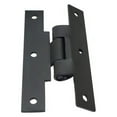 thumbnail image 3 of QCAA Black Steel Hinge 3/8'' Offset for Cabinet Door, Matte Black, 6 Pack, Made in Taiwan, 3 of 4