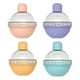 thumbnail image 1 of 4 Pack Ice Ball Maker, Whiskey Ice Mold, Silicone Ice Square Tray, 2.5 Inches Sphere Ice Mold For W, 1 of 5