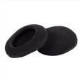 thumbnail image 4 of 10 X Cojin de Espuma Cubierta Almohadilla de Oreja para Auriculares Audifono (Negro, 50mm), 4 of 5