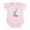 Petal Pink, variant on CafePress - Grandpa's Little Peanut Infant Bodysuit - Baby Light Bodysuit, Size Newborn - 24 Months