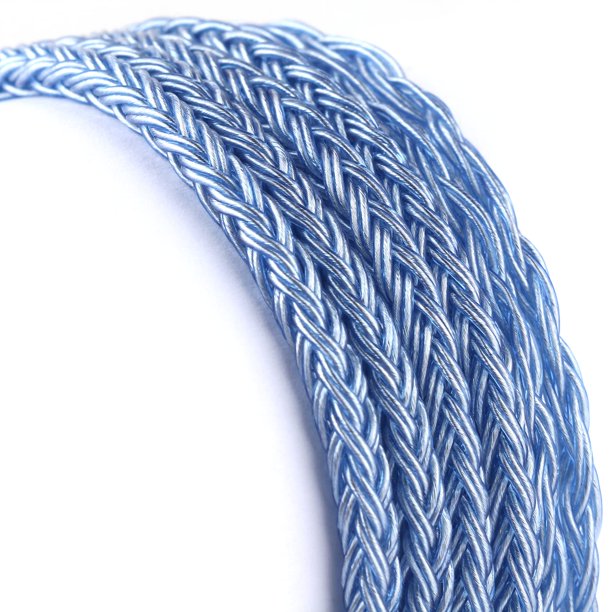 Cable IEM Linsoul Tripowin Zonie de 16 núcleos chapado en plata, 1,25 m